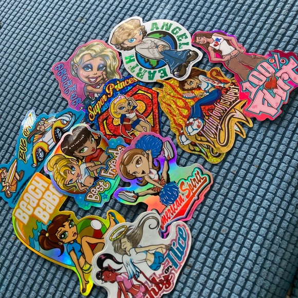 HUGE VINTAGE LOT STICKERS - Picture 12 of 16